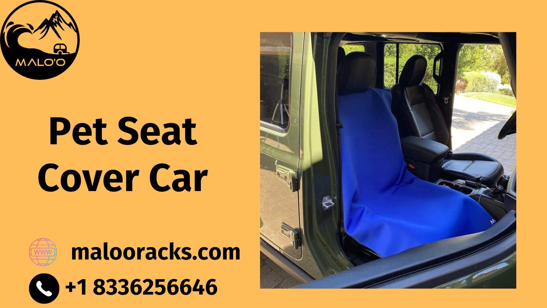 Purchase Pet Seat Cover Car by Maloo Racks 